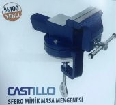 Kanca Castıllo Sfero Minik Masa Mengene 75 Mm - 1