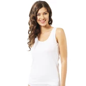 3 lü Paket Özkan Bayan Ribana Pamuklu Geniş Askılı Atlet 0111 thumbnail 1