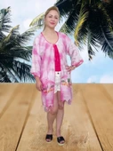 Pembe Kisa Pareo - Pembe Standart - 1