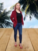 Kadife Fitilli Cepli Ceket - 3