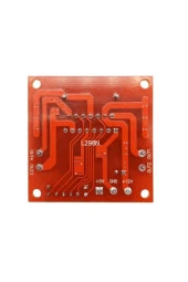 L298N Voltaj Regulatörlü Çift Motor Sürücü Kartı thumbnail 5