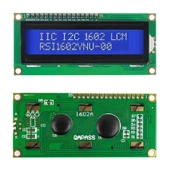 16x2 LCD EKRAN - Mavi 2 x 16 Screen Display thumbnail 1