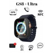 Watch 8 Ultra GS8 + Ultra Akıllı Saat Smart Watch 3 Tuş Aktif Kordon Kilitlemeli Gps Ve Nfc Özellikli 2.05 inc Ekran - 3