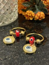 Aksesuar Çarşısı Çelik Göz Tasarımlı Sallantılı Küpe - 7
