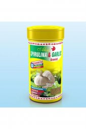 Spirulina Ve Garlic Sarımsaklı Balık Yemi 250ml - 1