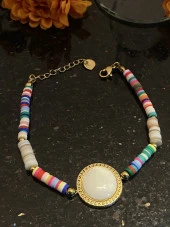 Aksesuar Çarşısı Çelik Fino renkli Bileklik thumbnail 2