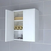 Mobilique Twin Beyaz Çok Amaçlı Dolap - 4