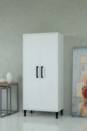 Mobilique 100 Mdf Cok Amacli Kiler Dolabi Beyaz - 1