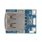 Powerbank Devresi - Lityum Pil Şarj - 5V 1A USB Boost Modül Lion thumbnail 3