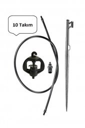 Tırnaklı Mini Sprink Takımı Siyah-70lt/h (10 adet) - 1
