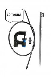 Jet Yuvarlak Dönergeli Minisprink Takımı Mavi-105lt(10 adet) - 1