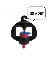 Tırnaklı Mini Sprink Başlığı (Eflatun) 250lt/h(20 adet) - 1