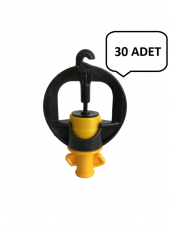 Jet Turbo Minisprink Başlığı Sarı-200lt/h (30 adet) - 1