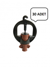 Jet Turbo Minisprink Başlığı Kahverengi-160lt/h (30 adet) - 1