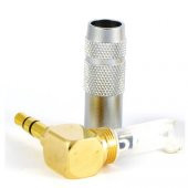 3.5 mm TRS Stereo 90 Derece Kaliteli Erkek Jack - 2