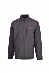 Lumberjack M-Softshell Track Top Su Geçirmez Erkek Polar Mont Antrasit - 1