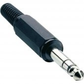 6.3 mm TRS Stereo Erkek Jack - 1