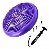 Delta Denge Diski Balance Trainer Denge Topu Pilates Balans Disk Çift Yönlü Pompa - 1
