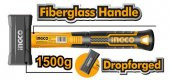 İngco Endüstriyel Fiberglass saplı Balyoz 1500gr HSTH81803 - 1