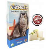 CatMozz Pacific Aktif Karbon Kedi Kumu Sabunlu Koku Giderici Extra Koku Kontrolü Topaklanma 30 Gr - 1