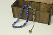 Lapis Taşı Tesbih 8mm Ahşap Kutulu - 1