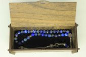 Lapis Taşı Tesbih 8mm Ahşap Kutulu - 3