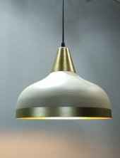 MYLİGHTS  RETRO  RUSTİK MODERN SPOR  METAL BEYAZ  ESKİTME SARKIT AVİZE KREM - 1