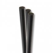 Kaliteli 12x300mm Siyah Kalın Çubuk Silikon 1kg - 1