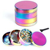 Valkyrie 40 Mm 4 Katmanlı Renkli Çinko Alaşım Herbal Grinder Baharat Bitki Ot Tütün Öğütücü - 1