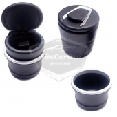 Bmw Tip Bardaklıklı Spor Oto Küllük Araç İçi Küllük Araba Küllüğü Siyah - 3