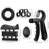 Valkyrie 5-60Kg El Parmak Bilek Güçlendirici Egzersiz Aleti 5li Set - 3