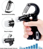 Valkyrie 5-60Kg El Parmak Bilek Güçlendirici Egzersiz Aleti 5li Set - 5