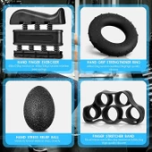 Valkyrie 5-60Kg El Parmak Bilek Güçlendirici Egzersiz Aleti 5li Set - 6