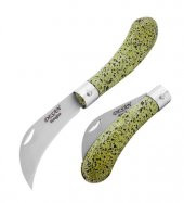 Desan Aşı Bıçağı 19 cm Eğri Ağız Ahşap Sap - 2