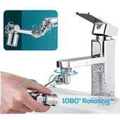 1080 derece dönebilen robotik musluk başlığı musluk robotu - 1