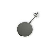 Seat Leon 2 2009-2012 Arka Tampon Çeki Çekme Demiri Kapağı 1P0807441C - 2