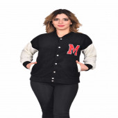 Carmen Kadın M Baskılı Polar Kumaş Kolej Ceketi - 3