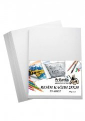 Resim Kağıdı 25x35 25 Li 100 gr 1 Paket 25*35 Resim Kartonu - 1