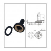 Toggle Switch Kılıfı 12mm için - 2