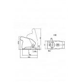 Toggle Switch Emniyet Kapağı 12mm için Siyah - 4