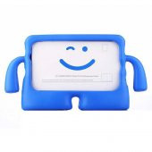KNY Apple İpad Pro 10.2 2021 9.Nesil Kılıf Çoçuklar İçin Tutmalı İbuy Silikon Mavi - 1