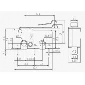 Micro Switch Lehim Bacak Kısa Kancalı Palet - 2