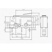 Micro Switch İğne (PCB) Bacak Paletli - 2