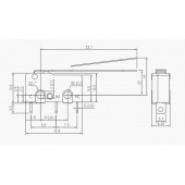 Micro Switch İğne (PCB) Bacak Uzun Paletli - 2