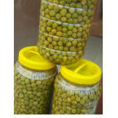Halhalı kırma zeytin (3 lik pet kavanoz,net 2 kg) - 1