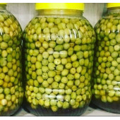 Halhalı kırma zeytin 5 luk pet kavanoz - 1
