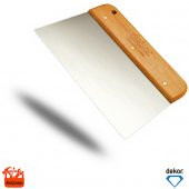 Dekor Macun Ispatulası Ahşap Saplı Macun Spatula 17 CM - 1