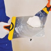 Dekor Macun Küreği Ahşap Saplı Kürek 16 CM - 5