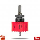 Gfb Bi Metal Panç Metal Tester 200 Mm + Hex Düz Girişli Adaptör - 1