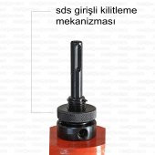 Gfb Bi Metal Panç Metal Tester 200 Mm + Hex Düz Girişli Adaptör - 2